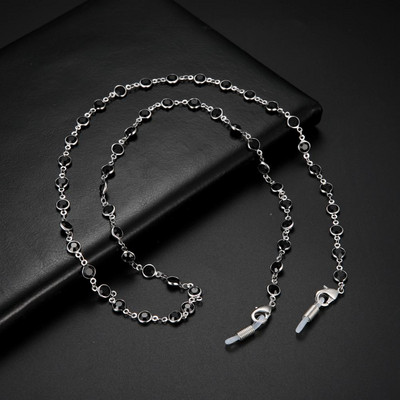 Skyrim, mărgele de cristal pentru femei, ochelari de soare, lanțuri pentru ochelari, curele pentru gât, frânghie, pentru ochelari, accesorii, lanț pentru mască