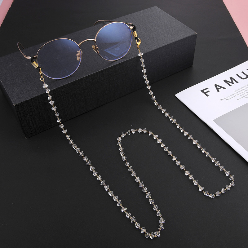 Skyrim, mărgele de cristal pentru femei, ochelari de soare, lanțuri pentru ochelari, curele pentru gât, frânghie, pentru ochelari, accesorii, lanț pentru mască