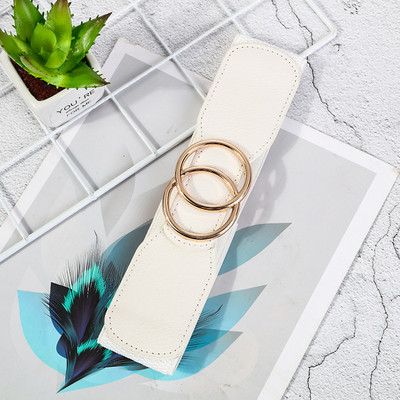 Divatos fém csatos női rugalmas, széles övvel díszített ruha öv strassz övek női luxus dizájner márka fekete