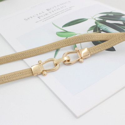 Metalna kopča, tanka elastična traka oko struka, INS kaput, haljina, ukras, remen na hlačama, kreativni remen, ženski platneni dodaci