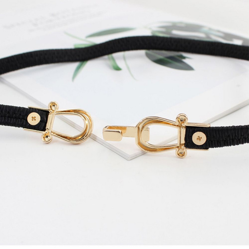 Metalna kopča, tanka elastična traka oko struka, INS kaput, haljina, ukras, remen na hlačama, kreativni remen, ženski platneni dodaci