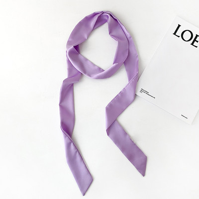 2022-es tiszta, kétrétegű, keskeny, meghosszabbítható ruhaöv nőknek Imation selyem nyakkendők hajpánt táska szalagok női kalapszalagok