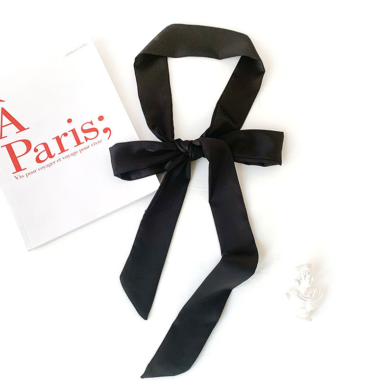 2022-es tiszta, kétrétegű, keskeny, meghosszabbítható ruhaöv nőknek Imation selyem nyakkendők hajpánt táska szalagok női kalapszalagok