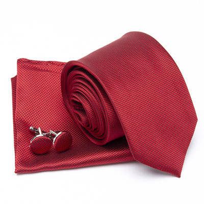 Férfi nyakkendő Cravat mandzsettagombok szett divatos nyakkendők férfiaknak Zsebkendő Party Férfi Ajándékok férfiaknak Esküvői nyakkendő Kiegészítők nagykereskedelme