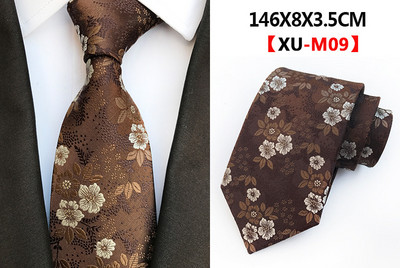 Cravată de lux din mătase jacquard țesătură negru verde 8cm cravate formale florale pentru bărbați rochie de mireasă de afaceri cadou accesorii cravată