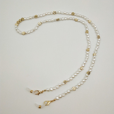 2021 új gyöngy Gyöngy maszk lánc Tartó szemüveg lánc kézzel készített maszk láncpántok szemüveg kiegészítőkhöz