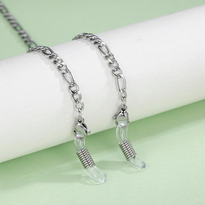 Skyrim rozsdamentes acél gyöngyökkel díszített szemüvegek lánc nyakpánt női arany színű napszemüveg doboz láncok szemüveg zsinór szemüveg nyakpánt kötél