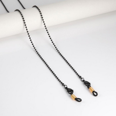 Skyrim rozsdamentes acél gyöngyökkel díszített szemüvegek lánc nyakpánt női arany színű napszemüveg doboz láncok szemüveg zsinór szemüveg nyakpánt kötél