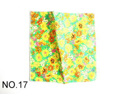 23*23CM Madinga saulėta gėlėta nosinelė miela viršutinė medvilninė polly Handky vyrams Kasdieninė gėlė, vyriška kišenė