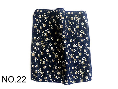 23*23CM Madinga saulėta gėlėta nosinelė miela viršutinė medvilninė polly Handky vyrams Kasdieninė gėlė, vyriška kišenė