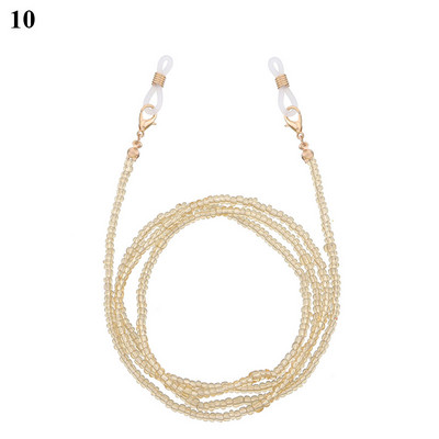 Boho viseća maska, lančići, držač za djevojčice, dječake, šarene ogrlice s perlama, naočale, uže za užad, djeca, studenti, uže za vrat, remen