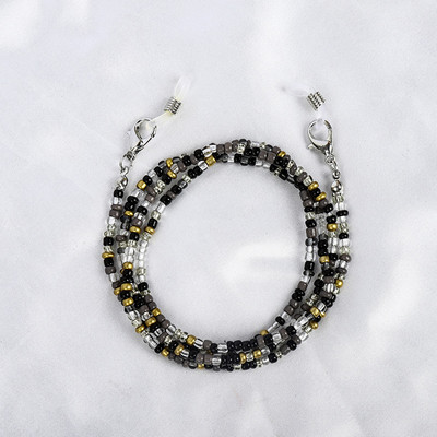 Boho viseća maska, lančići, držač za djevojčice, dječake, šarene ogrlice s perlama, naočale, uže za užad, djeca, studenti, uže za vrat, remen