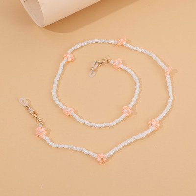 Kristálygyöngyös szemüveglánc bohém szemüvegkötél napszemüveg zsinór arcmaszkok láncok tartó Divatos nyakpánt, ajándék nőknek