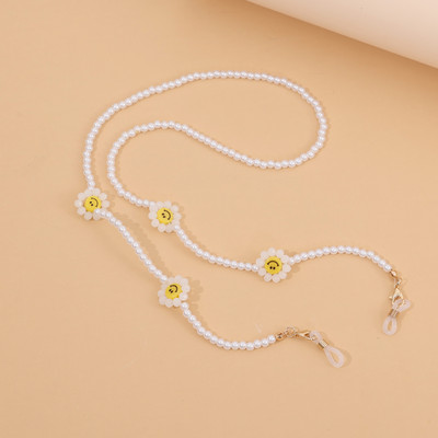 Kristálygyöngyös szemüveglánc bohém szemüvegkötél napszemüveg zsinór arcmaszkok láncok tartó Divatos nyakpánt, ajándék nőknek