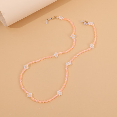 Kristálygyöngyös szemüveglánc bohém szemüvegkötél napszemüveg zsinór arcmaszkok láncok tartó Divatos nyakpánt, ajándék nőknek