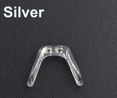 2db nagykereskedelmi híd összeillesztett szilikon orrpárna fém maggal szemüveg szemüveg orrpárna