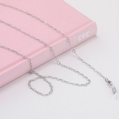 Skyrim naočale u obliku srca, lanac, držač za vrpcu, remen za oko, uže, naočale, zlatne boje, srebrnasta vrpca za žene, sunčane naočale sa staklom za čitanje