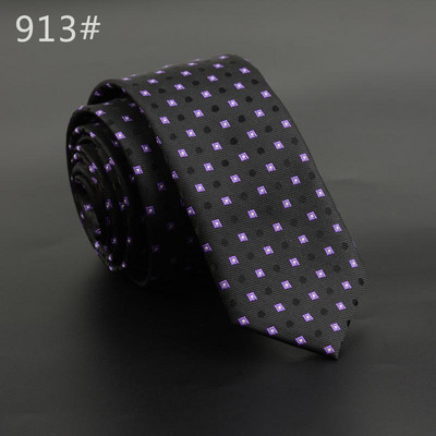 5 cm széles férfi nyakkendő Új divatos kockás nyakkendő Corbatas Gravata Jacquard szőtt vékony nyakkendő üzleti esküvői csíkos nyakkendő férfiaknak