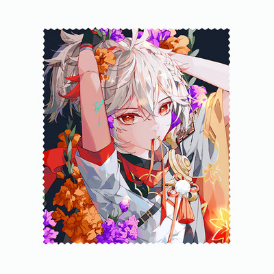 Genshin Impact Lens Clothes võluv prillide prillide puhastusvahend