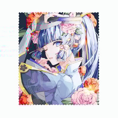 Genshin Impact Lens Clothes võluv prillide prillide puhastusvahend