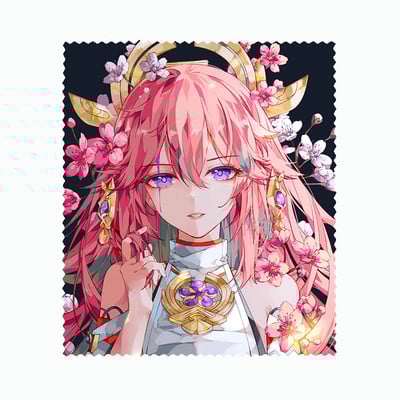 Genshin Impact Lens Clothes võluv prillide prillide puhastusvahend