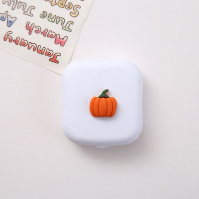 Candy Egyszínű Női Hordozható Aranyos Kontaktlencsék Dobozos Lencsetok Szemápoló Készlet Szemüvegtok Tartó Tartály Ajándék