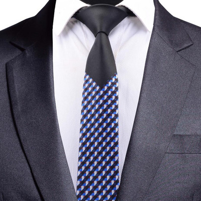 GUSLESON Mens Skinny Ties Luxus virágos kockás nyakkendő Hombre 6 cm Gravata Slim Tie Dots Klasszikus üzleti esküvői nyakkendő férfiaknak