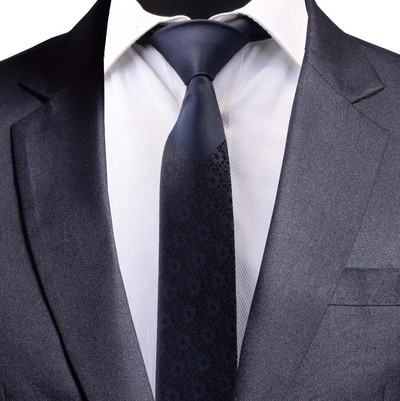 GUSLESON Mens Skinny Ties Luxus virágos kockás nyakkendő Hombre 6 cm Gravata Slim Tie Dots Klasszikus üzleti esküvői nyakkendő férfiaknak