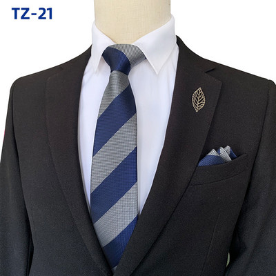 Prugaste kravate za muškarce Kvalitetan luksuzni kvadratni šal Set 8CM Gravata Vjenčani dodaci Corbatas Para Hombre Elegantes