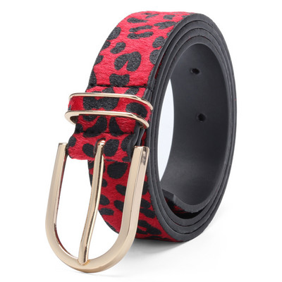 Női öv alkalmi tervező lószőr arany fém csatos nadrág női bőr öv divat farmernadrág kiváló minőség