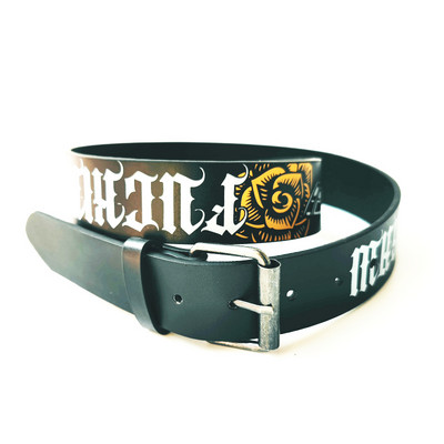 Kopča s uzorkom lubanje i kostura Muški remen Muška punk stilska moda ležerna Personalizirani pojas za traperice tinejdžerice