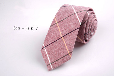 GUSLESON Nova mekana kravata od 6 cm, karirana pruga, šarene pamučne uske kravate, crna kravata za svatove, poslovni svečani dar za muškarce