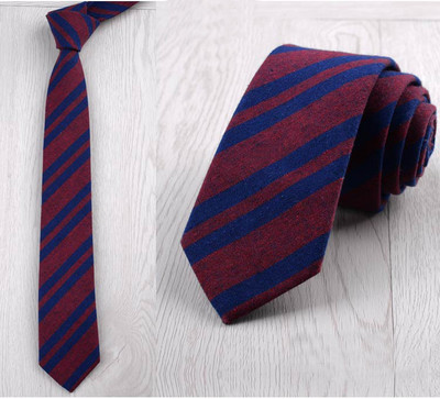 GUSLESON Nova mekana kravata od 6 cm, karirana pruga, šarene pamučne uske kravate, crna kravata za svatove, poslovni svečani dar za muškarce