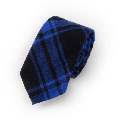 GUSLESON Nova mekana kravata od 6 cm, karirana pruga, šarene pamučne uske kravate, crna kravata za svatove, poslovni svečani dar za muškarce