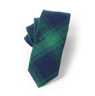 GUSLESON Nova mekana kravata od 6 cm, karirana pruga, šarene pamučne uske kravate, crna kravata za svatove, poslovni svečani dar za muškarce