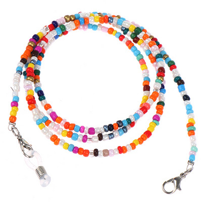 1 db divatos női napszemüveg lánc gyöngy lánc zuhanásgátló szemüveg szemüveg zsinór nyaklánc