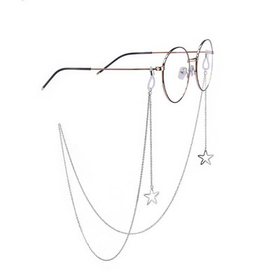 1 db divatos női napszemüveg lánc gyöngy lánc zuhanásgátló szemüveg szemüveg zsinór nyaklánc