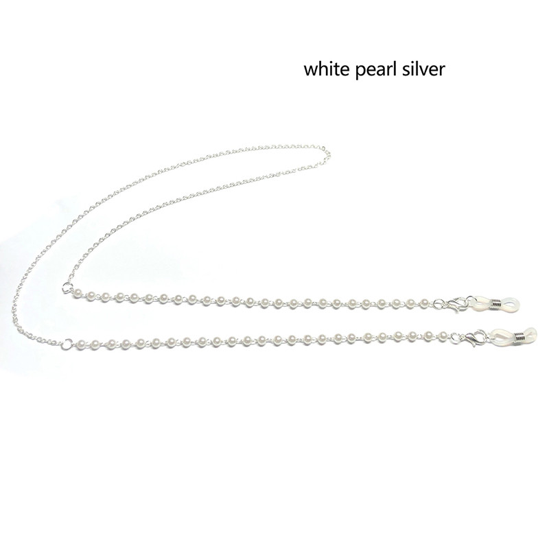 1 db divatos női napszemüveg lánc gyöngy lánc zuhanásgátló szemüveg szemüveg zsinór nyaklánc