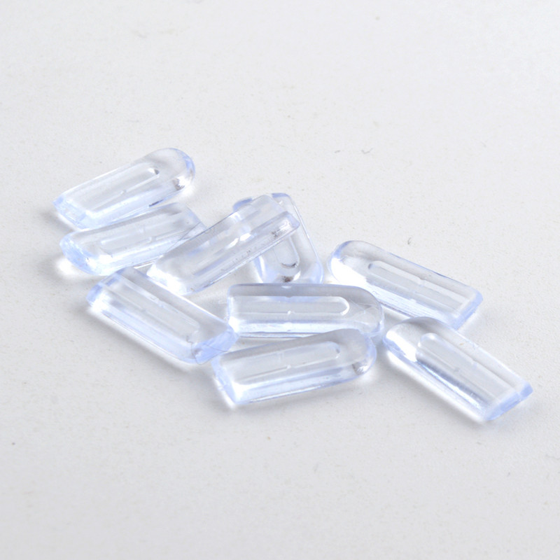 50 pari (100 komada) vrsta umetaka protuklizni PVC jastučići za nos za naočale sunčane naočale staklene naočale naočale