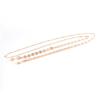 Üveglánc csúszásmentes szemüvegkerettel nyakmaszk lánc nyaklánc Bohemian napszemüveg óralánc barkács ékszer női gyerekeknek