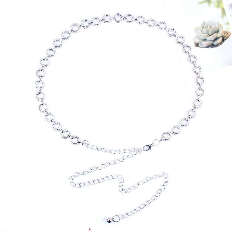 Odjeća Zlatni metalni lančić Beslts za žene Uske zdepaste rese Bokovi Novi dodaci oko struka Seksi naramenice s resicama