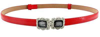 55 stilova Modni ženski fini pojasevi Podesivi dizajn PU kožni remen Boja slatkih boja Višeslojni ženski za haljinu Slatki pojas