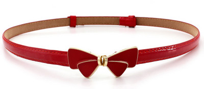 55 stilova Modni ženski fini pojasevi Podesivi dizajn PU kožni remen Boja slatkih boja Višeslojni ženski za haljinu Slatki pojas