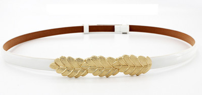 55 stilova Modni ženski fini pojasevi Podesivi dizajn PU kožni remen Boja slatkih boja Višeslojni ženski za haljinu Slatki pojas