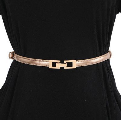 55 stilova Modni ženski fini pojasevi Podesivi dizajn PU kožni remen Boja slatkih boja Višeslojni ženski za haljinu Slatki pojas