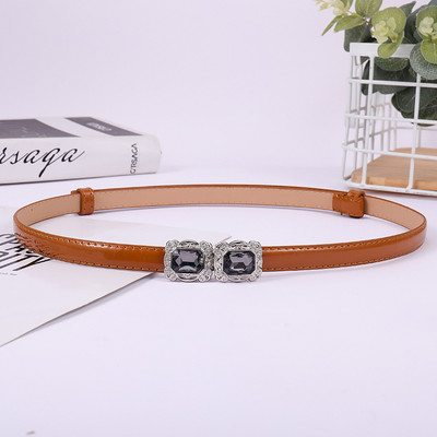 55 stilova Modni ženski fini pojasevi Podesivi dizajn PU kožni remen Boja slatkih boja Višeslojni ženski za haljinu Slatki pojas