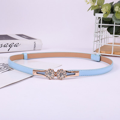 55 stilova Modni ženski fini pojasevi Podesivi dizajn PU kožni remen Boja slatkih boja Višeslojni ženski za haljinu Slatki pojas