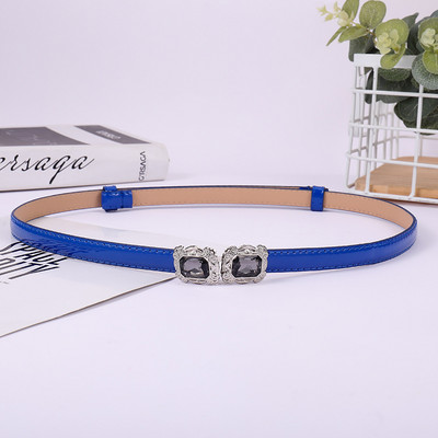 55 stilova Modni ženski fini pojasevi Podesivi dizajn PU kožni remen Boja slatkih boja Višeslojni ženski za haljinu Slatki pojas