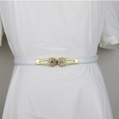 55 stilova Modni ženski fini pojasevi Podesivi dizajn PU kožni remen Boja slatkih boja Višeslojni ženski za haljinu Slatki pojas