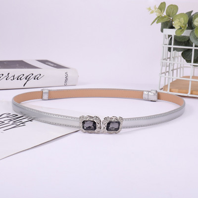 55 stilova Modni ženski fini pojasevi Podesivi dizajn PU kožni remen Boja slatkih boja Višeslojni ženski za haljinu Slatki pojas